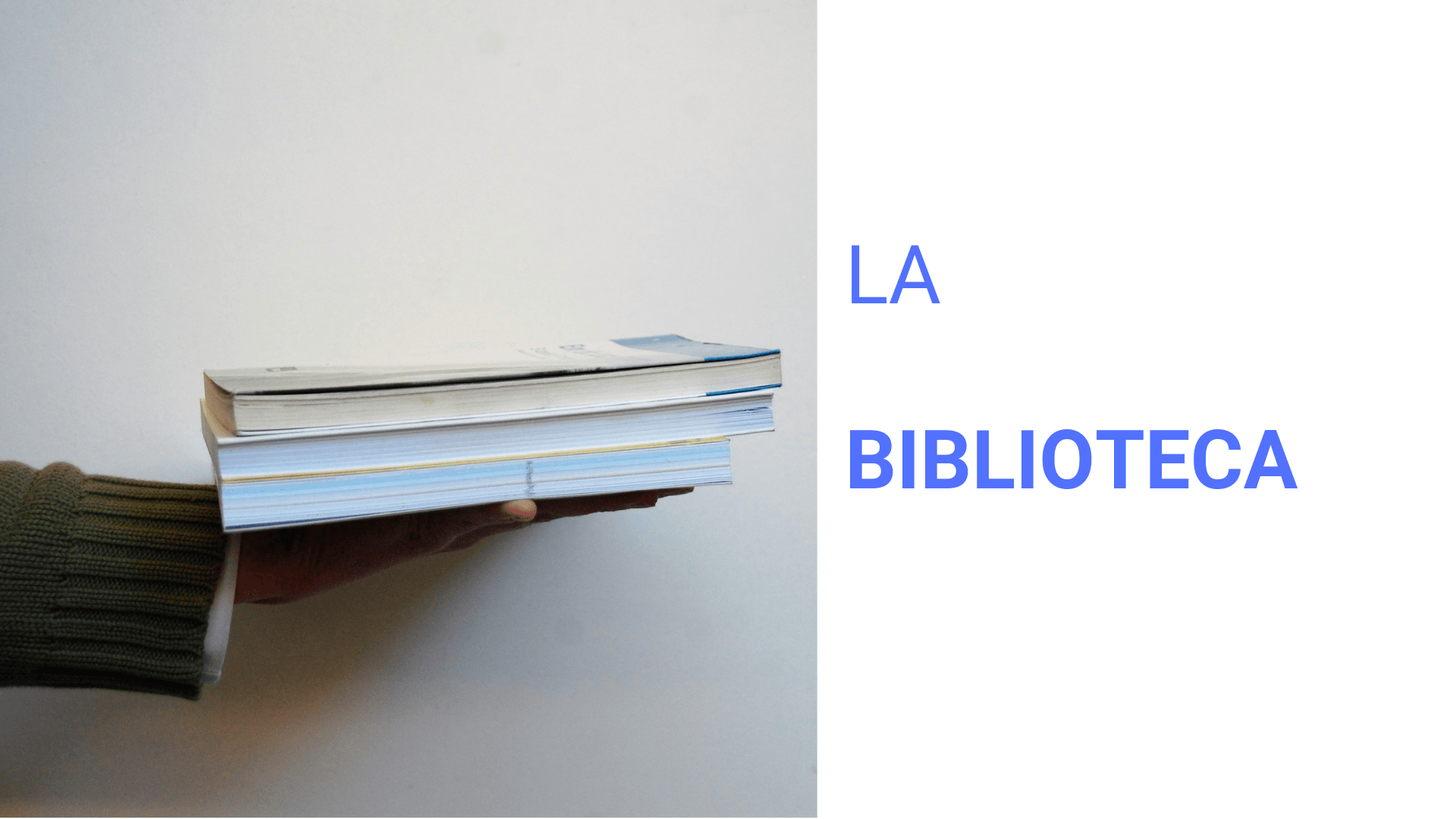 la biblioteca